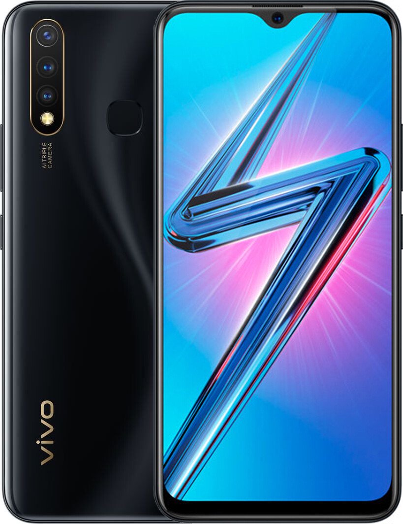 Смартфон Vivo Y19 128Gb Magnetic Black купить,NaN