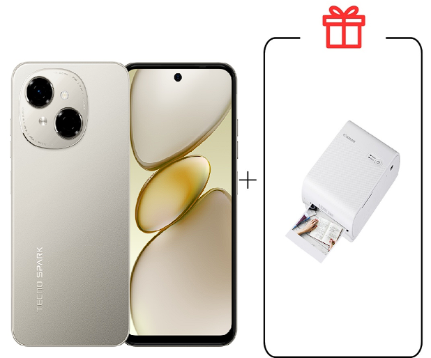Смартфон Tecno Spark Go 1 3/64Gb Titanium Gold+подарок купить,NaN