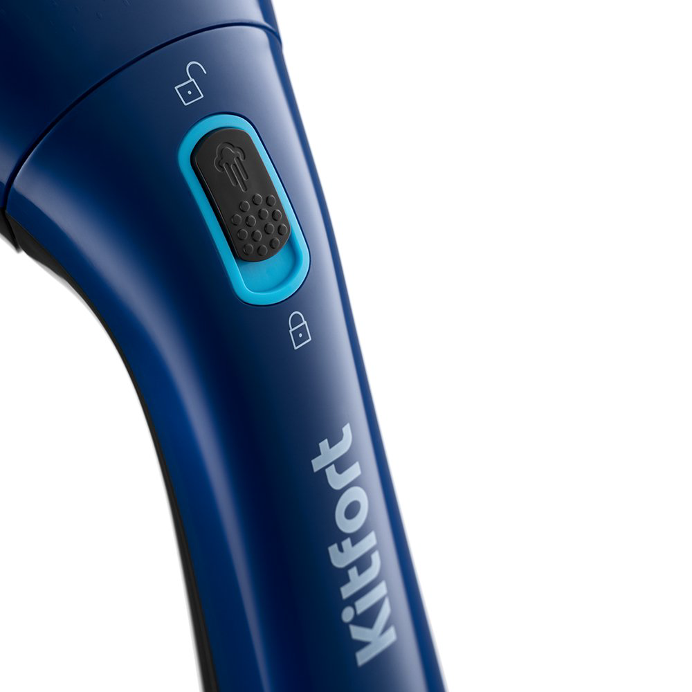 Отпариватель Kitfort КТ-987 черно-синий купить,NaN