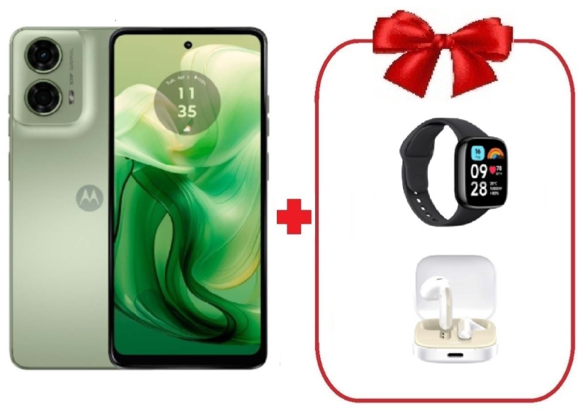Смартфон Motorola Moto G24 8/128Gb Ice Green + подарок купить,NaN