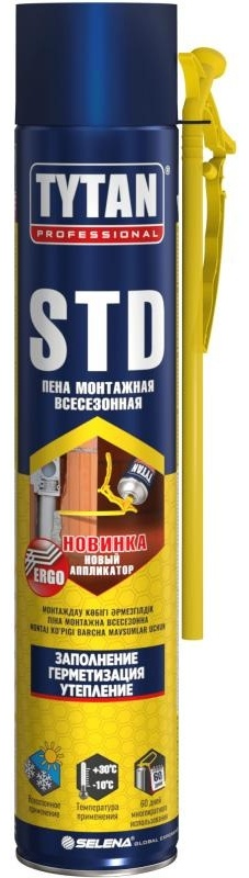 Пена TYTAN PROFESSIONAL STD ERGO 10047690 750мл 
