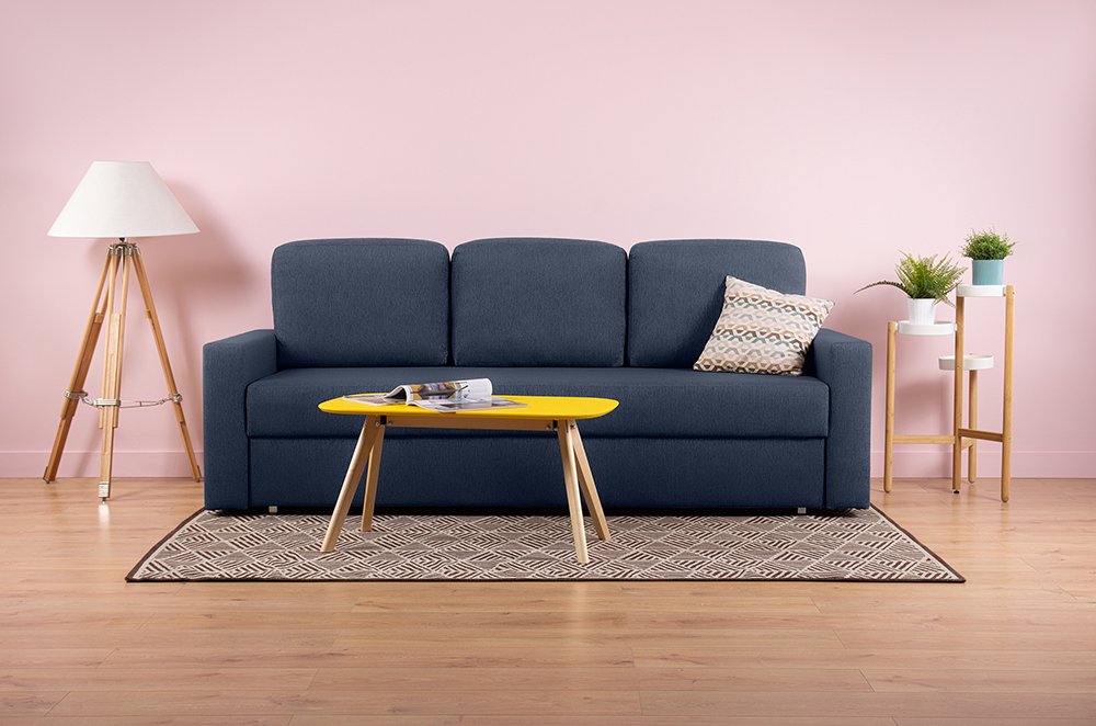 Диван divan.ru Порту Textile Blue купить,NaN