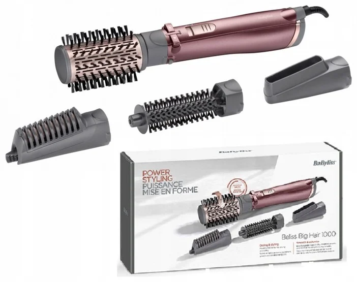 Фен-щетка BaByliss AS960SDE бордовый