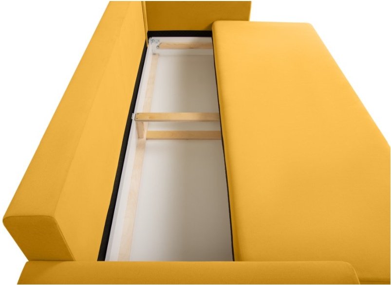 Диван divan.ru Нумо Velvet Yellow купить,NaN