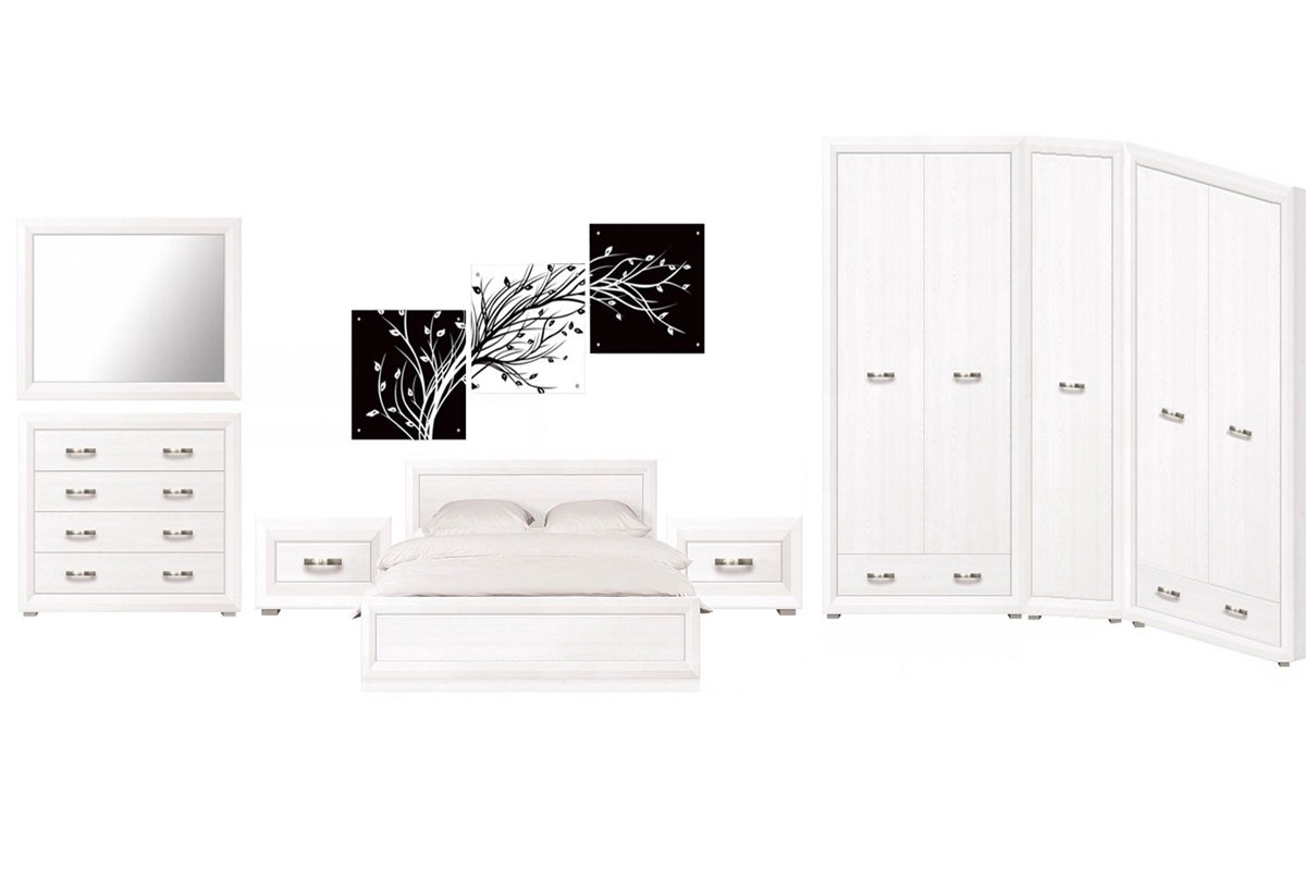 Кровать БРВ Брест Мальта LOZ180*200 белая купить,NaN