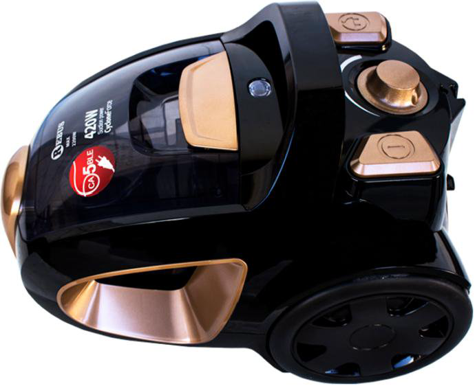 Пылесос Rebus RV-9350 золотистый купить,NaN