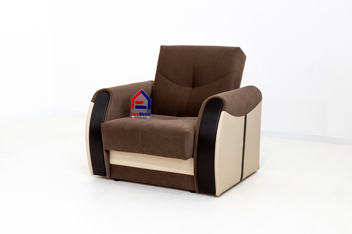 Комплект мягкой мебели АСМ Элегант Сиеста 4 кат 3 Ника 05 Ecotex 109 Ecotex 213 коричневый купить,NaN