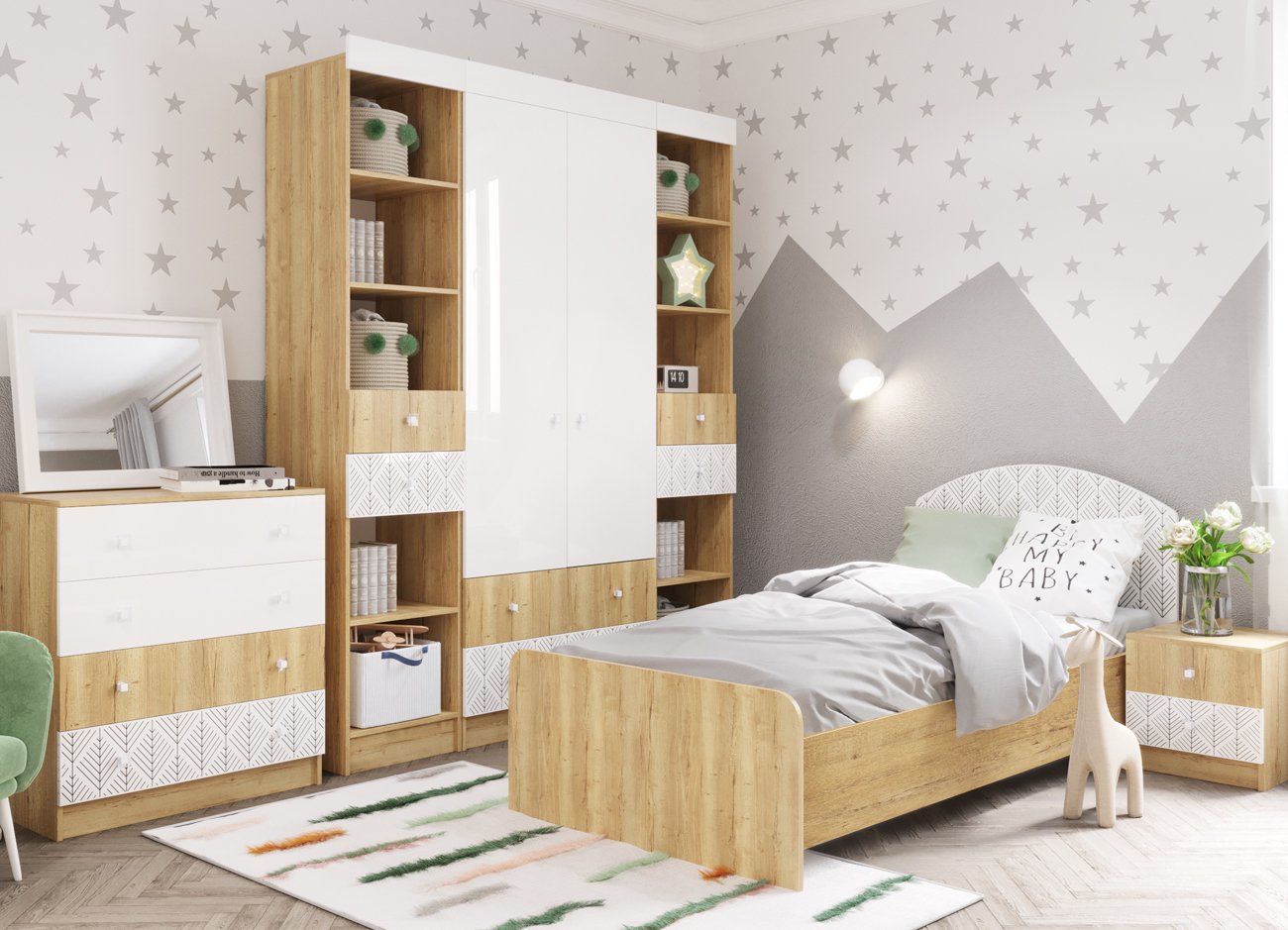 Стеллаж Мебель Азии Сканди СД 450.1 купить,NaN