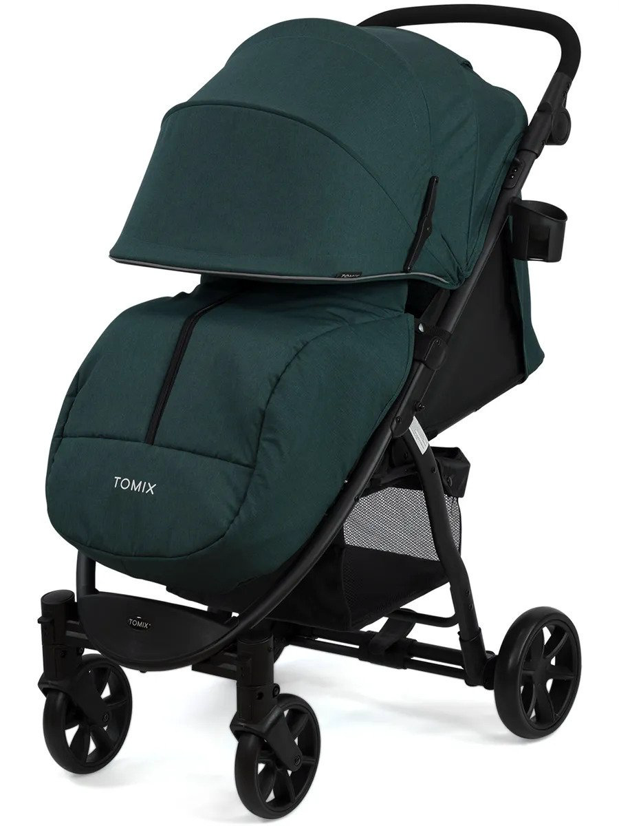 Коляска прогулочная Tomix Bliss V2 2022 Dark green/Black  купить,NaN