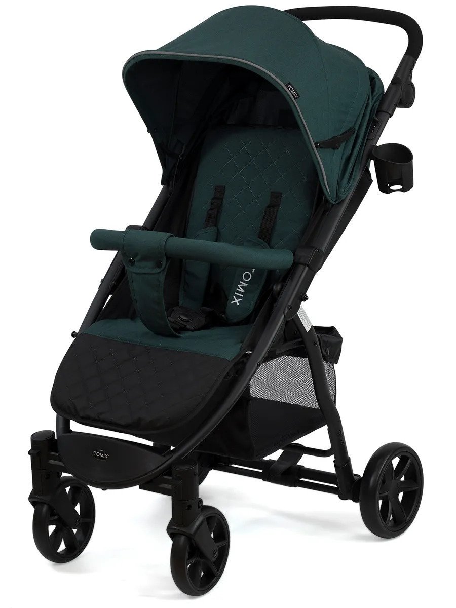 Коляска прогулочная Tomix Bliss V2 2022 Dark green/Black  купить,NaN