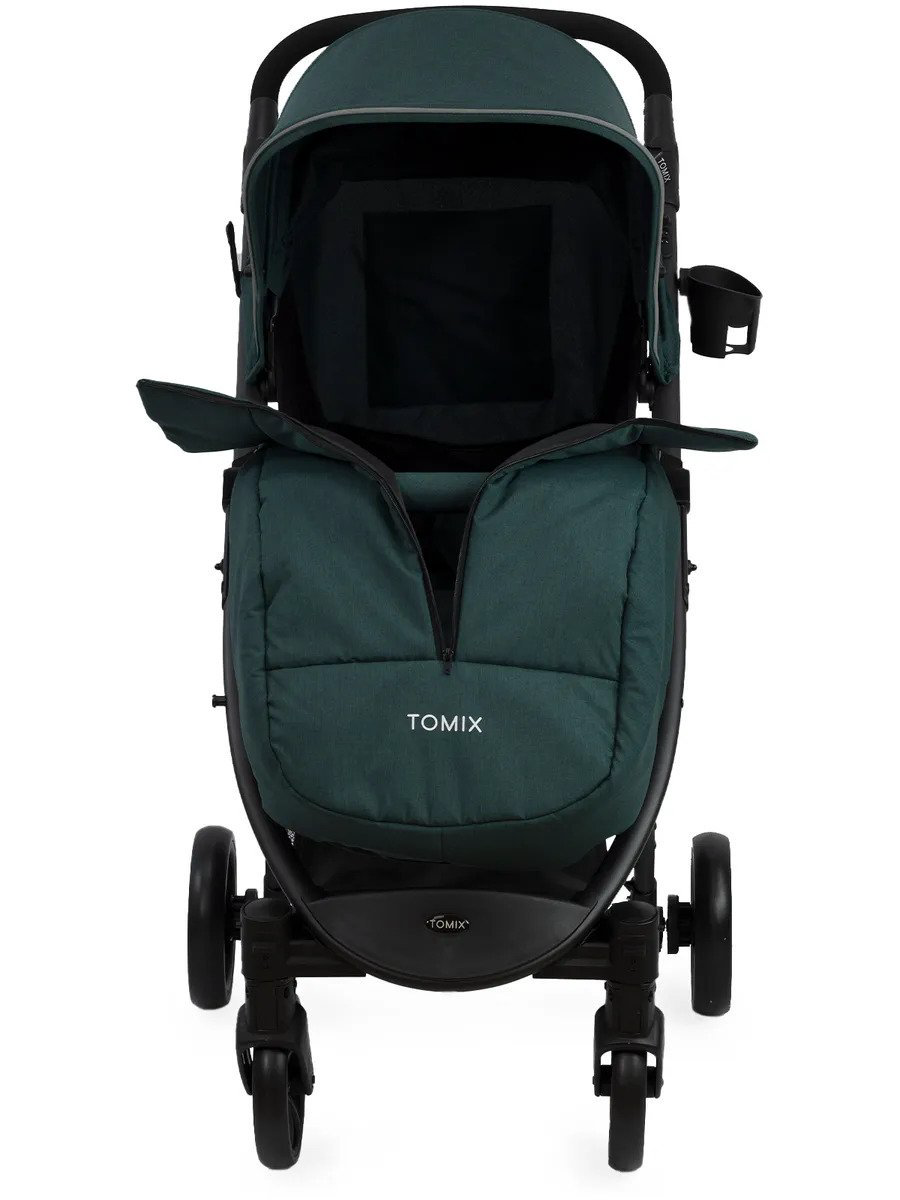 Коляска прогулочная Tomix Bliss V2 2022 Dark green/Black  купить,NaN
