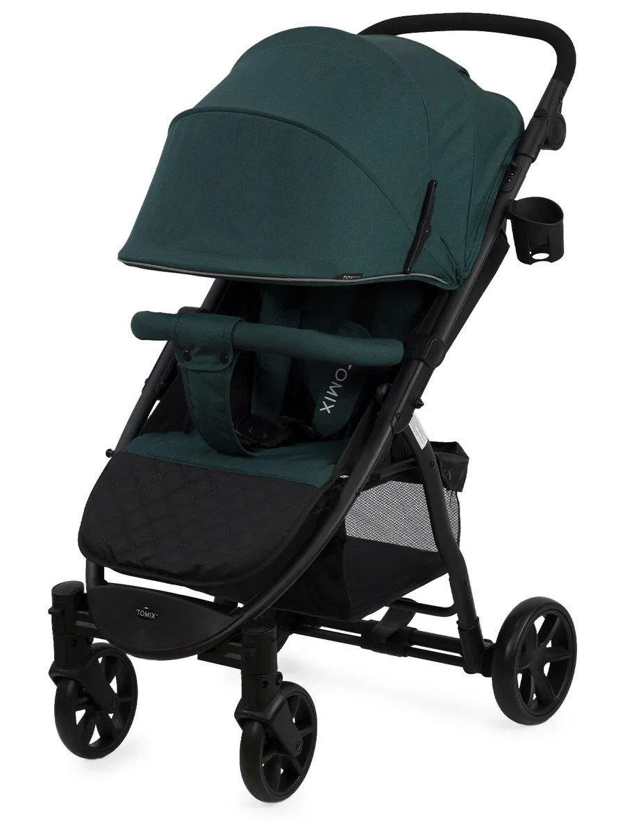 Коляска прогулочная Tomix Bliss V2 2022 Dark green/Black  купить,NaN