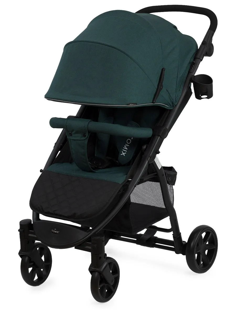 Коляска прогулочная Tomix Bliss V2 2022 Dark green/Black  купить,NaN