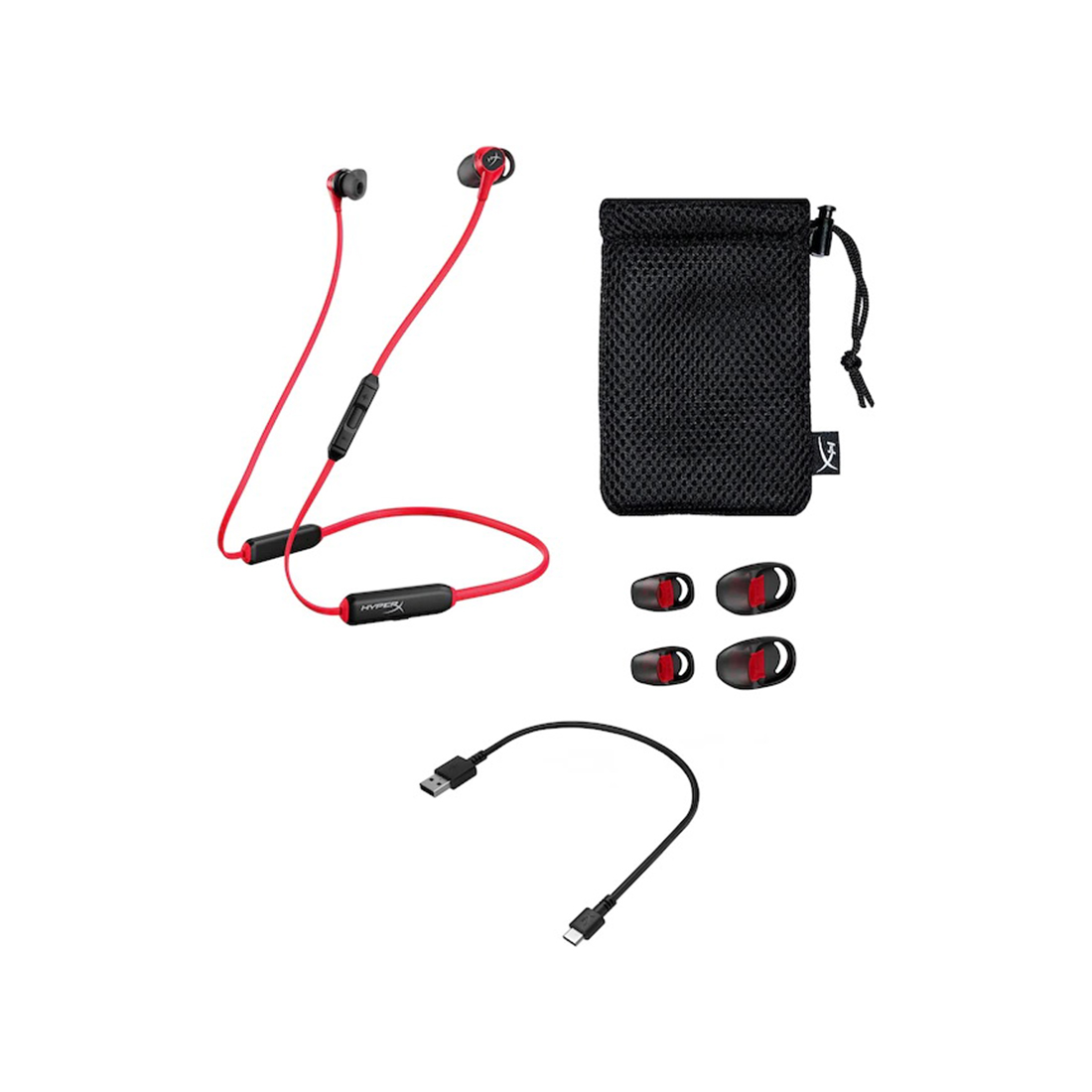 Наушники HyperX Cloud Buds Wireless 4P5H7AA красные купить,NaN