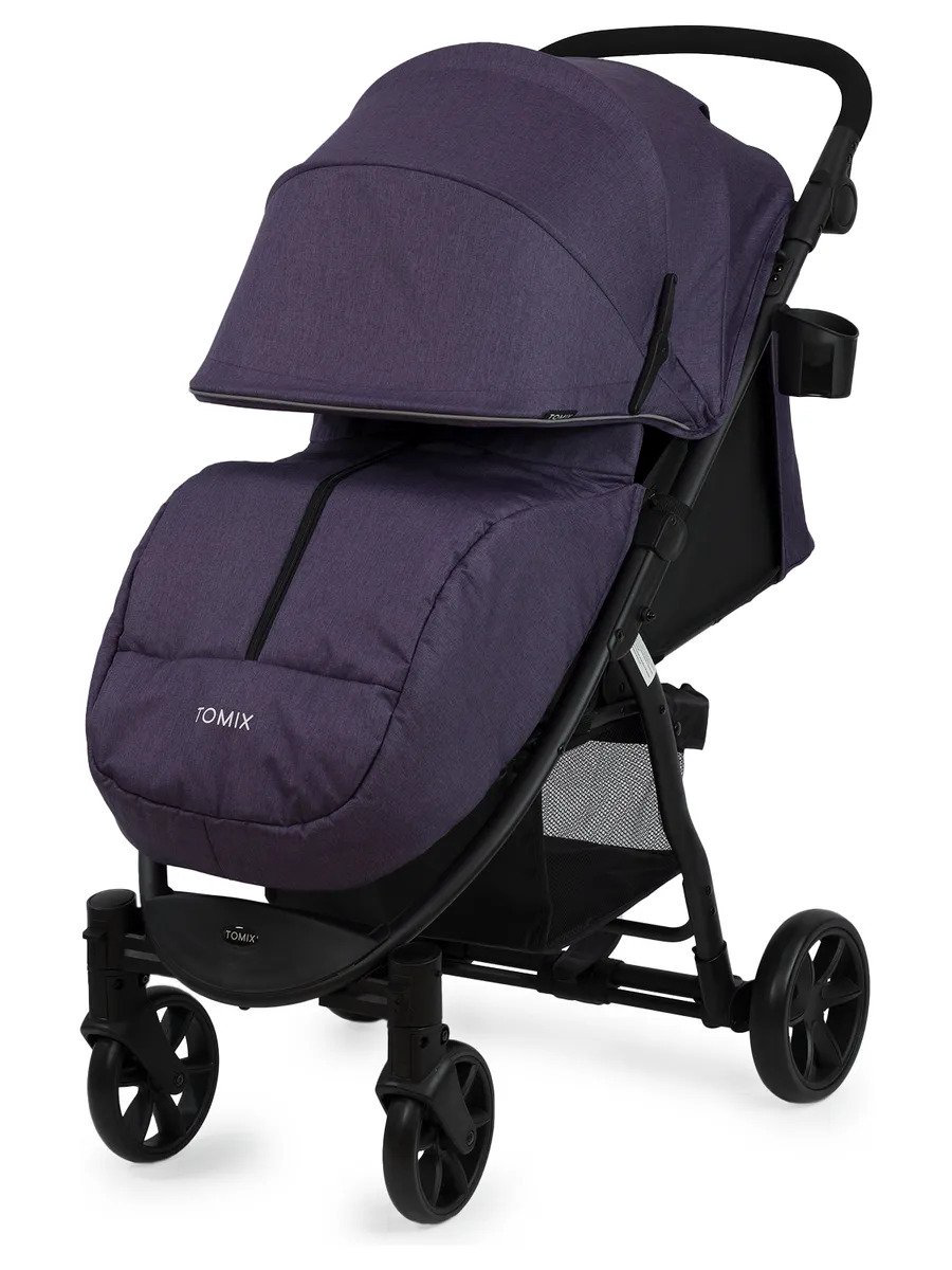 Коляска прогулочная Tomix Bliss V2 2022 Dark purple/Black  купить,NaN