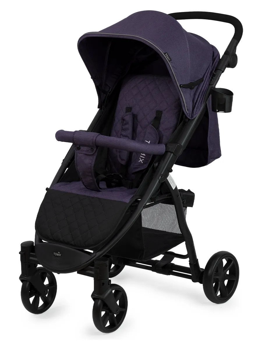 Коляска прогулочная Tomix Bliss V2 2022 Dark purple/Black  купить,NaN