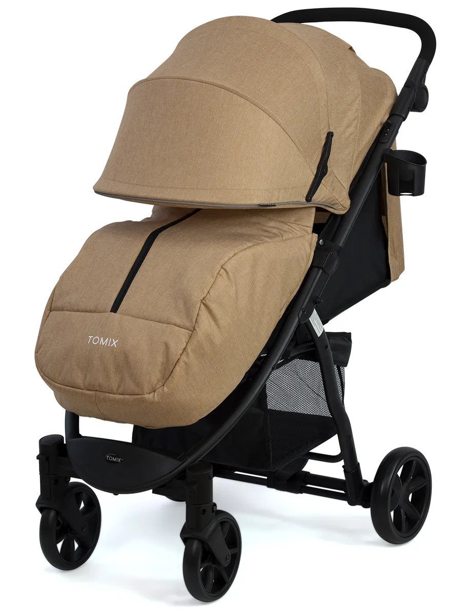 Коляска прогулочная Tomix Bliss V2 HP-706V2 Light brown/Black  купить,NaN