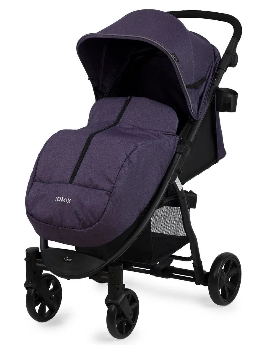 Коляска прогулочная Tomix Bliss V2 2022 Dark purple/Black  купить,NaN