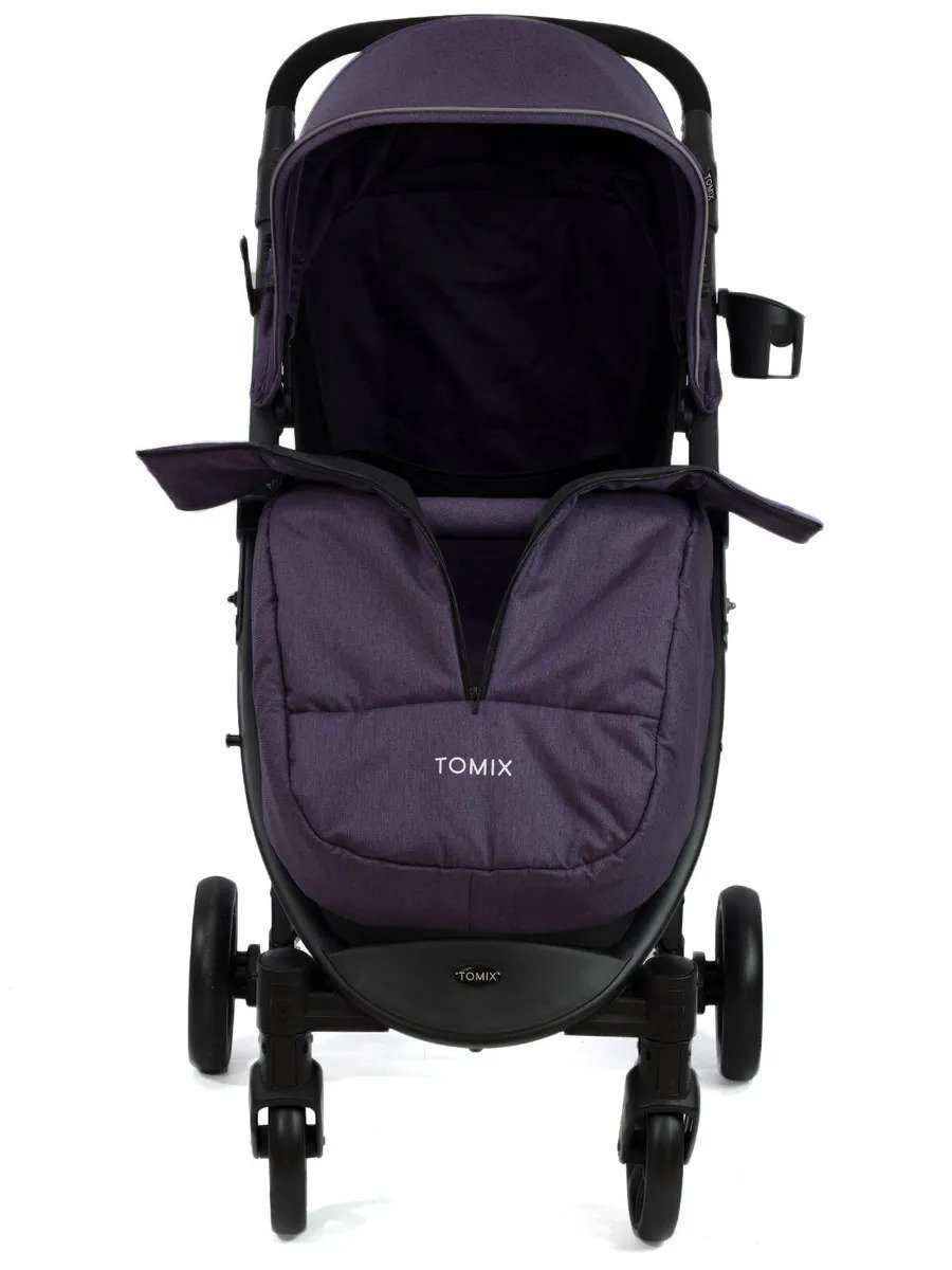 Коляска прогулочная Tomix Bliss V2 2022 Dark purple/Black  купить,NaN