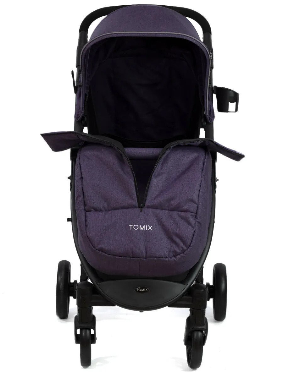 Коляска прогулочная Tomix Bliss V2 2022 Dark purple/Black  купить,NaN