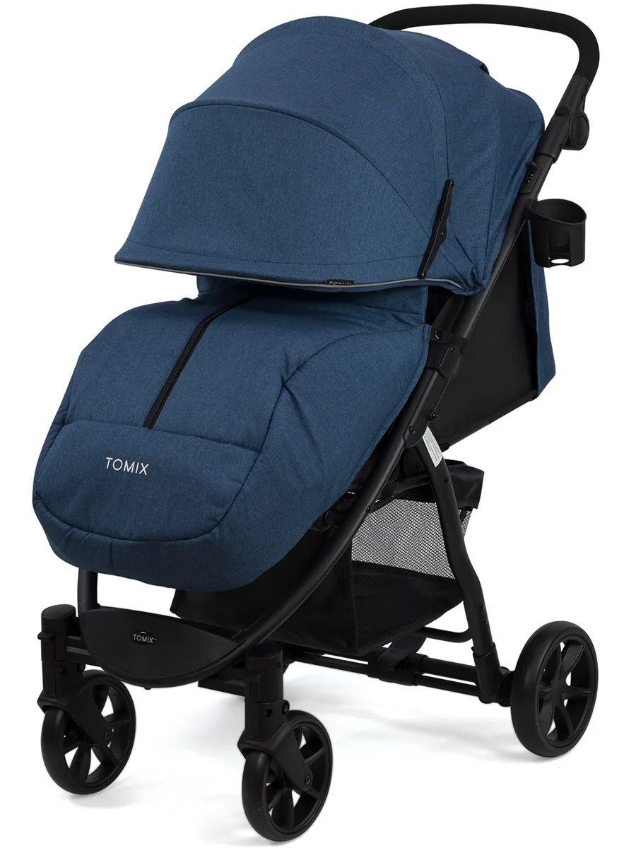 Коляска прогулочная Tomix Bliss V2 2022 Dark blue/Black  купить,NaN