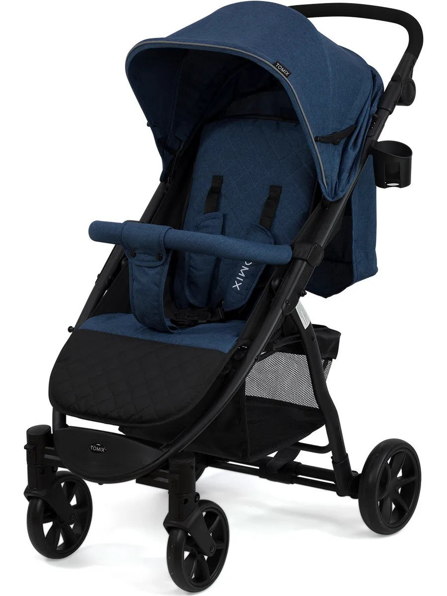 Коляска прогулочная Tomix Bliss V2 2022 Dark blue/Black  купить,NaN