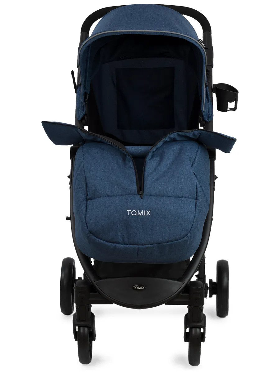 Коляска прогулочная Tomix Bliss V2 2022 Dark blue/Black  купить,NaN