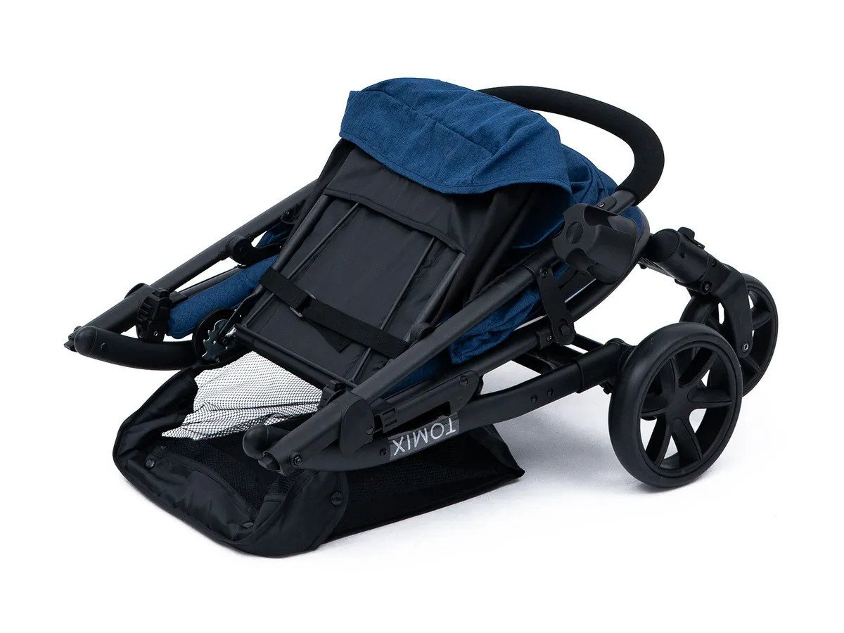 Коляска прогулочная Tomix Bliss V2 2022 Dark blue/Black  купить,NaN
