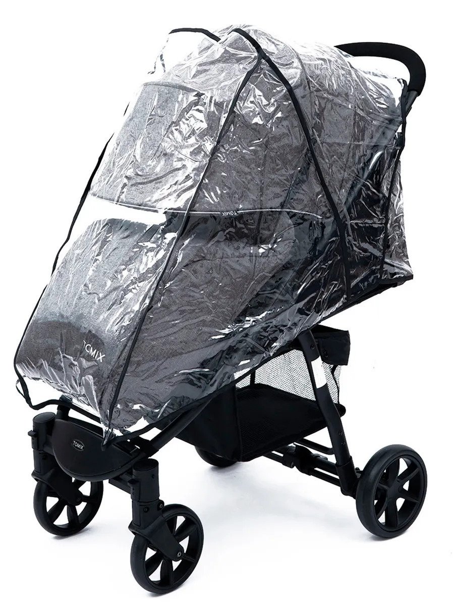 Коляска прогулочная Tomix Bliss V2 2022 Dark grey/Black  купить,NaN