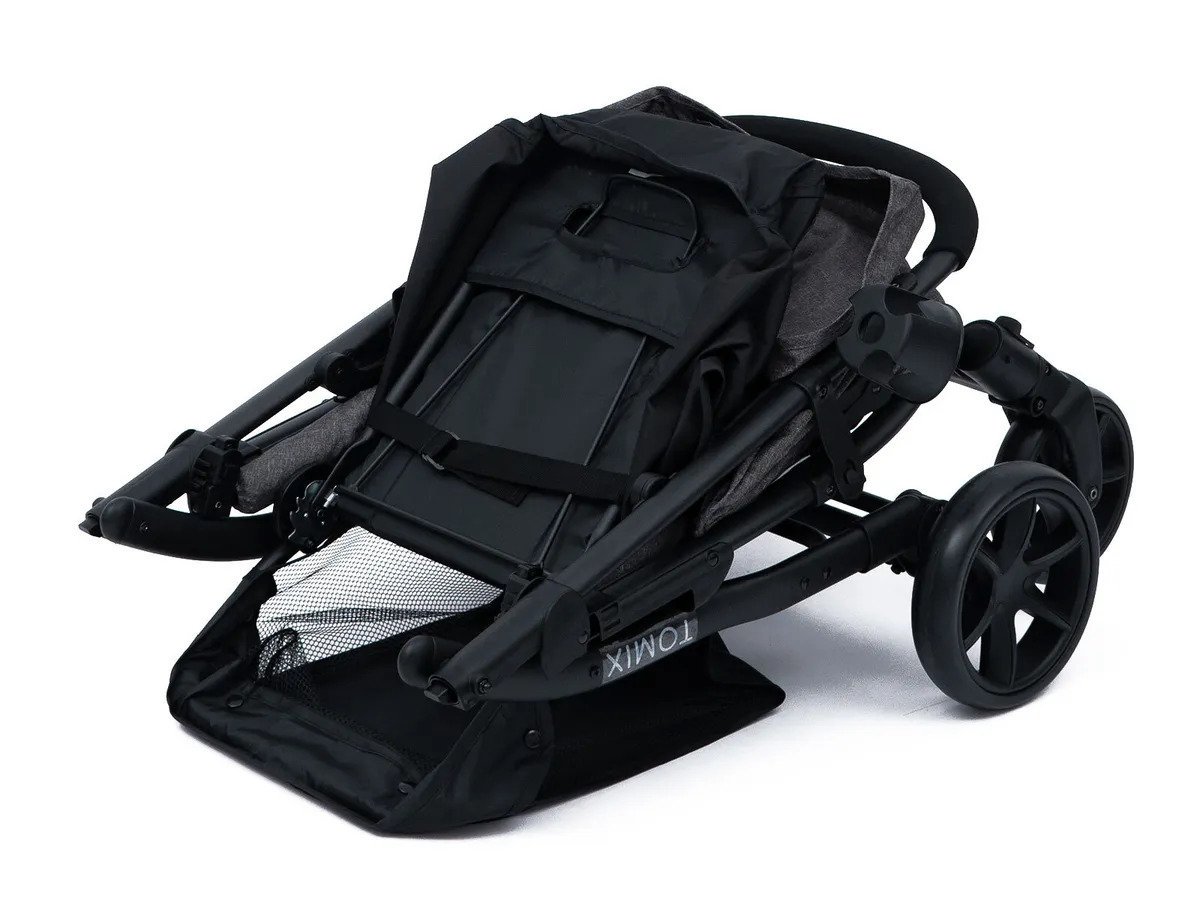 Коляска прогулочная Tomix Bliss V2 2022 Dark grey/Black  купить,NaN