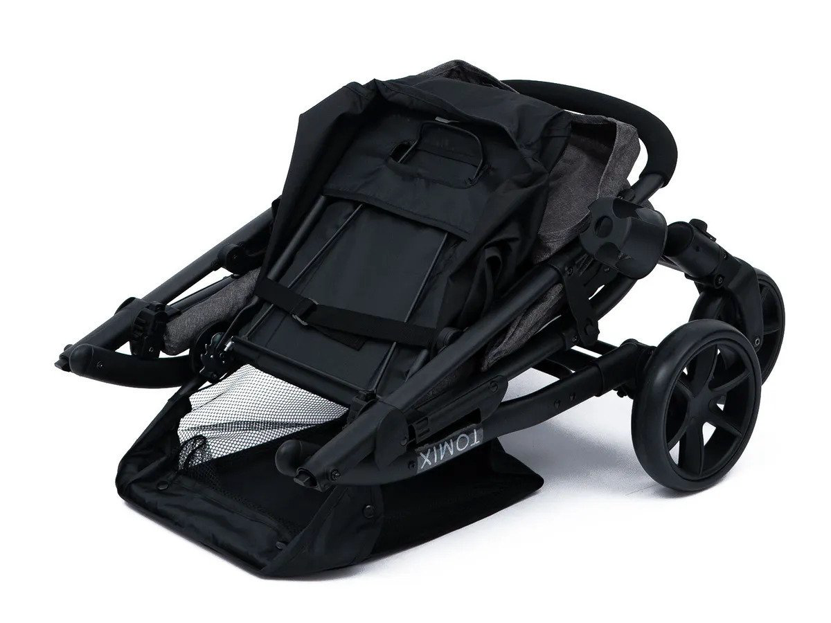Коляска прогулочная Tomix Bliss V2 2022 Dark grey/Black  купить,NaN