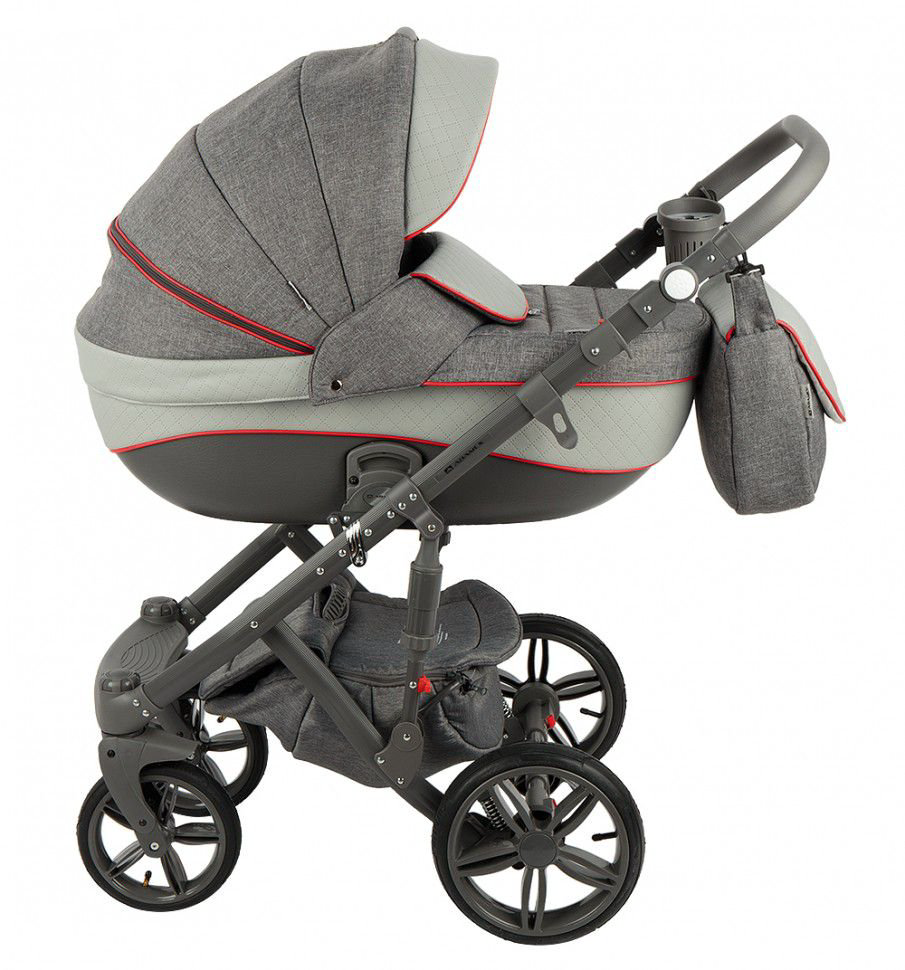 Коляска 3в1 Adamex Encore X2 grey купить,NaN