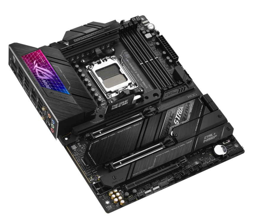Материнская плата Asus ROG Strix X670E-E Gaming WIFI - ForteMarket Материнская плата Asus ROG Strix X670E-E Gaming WIFI купить,0