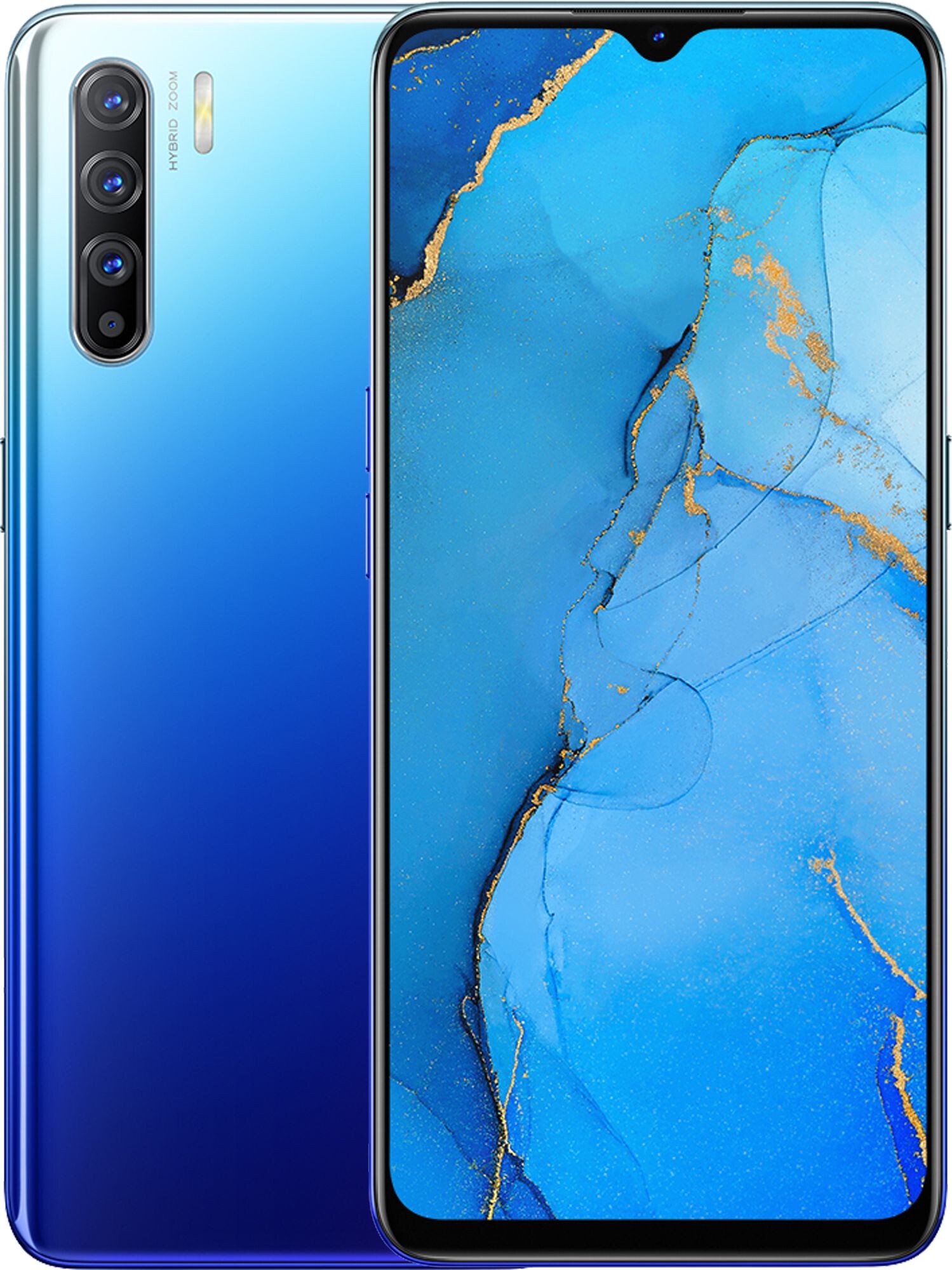 Смартфон Oppo Reno 3 128Gb Auroral Blue купить,NaN