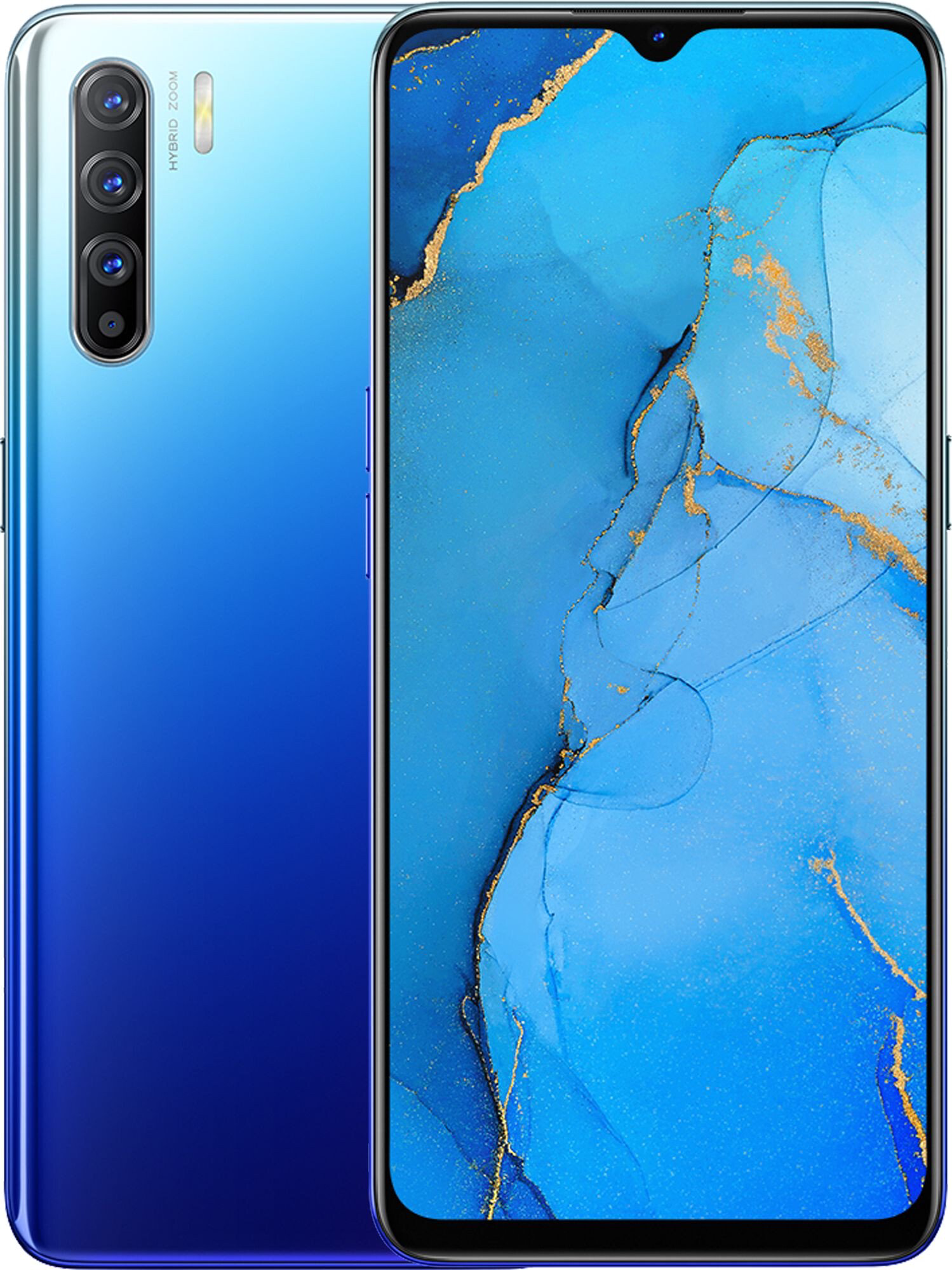 Смартфон Oppo Reno 3 128Gb Auroral Blue купить,NaN