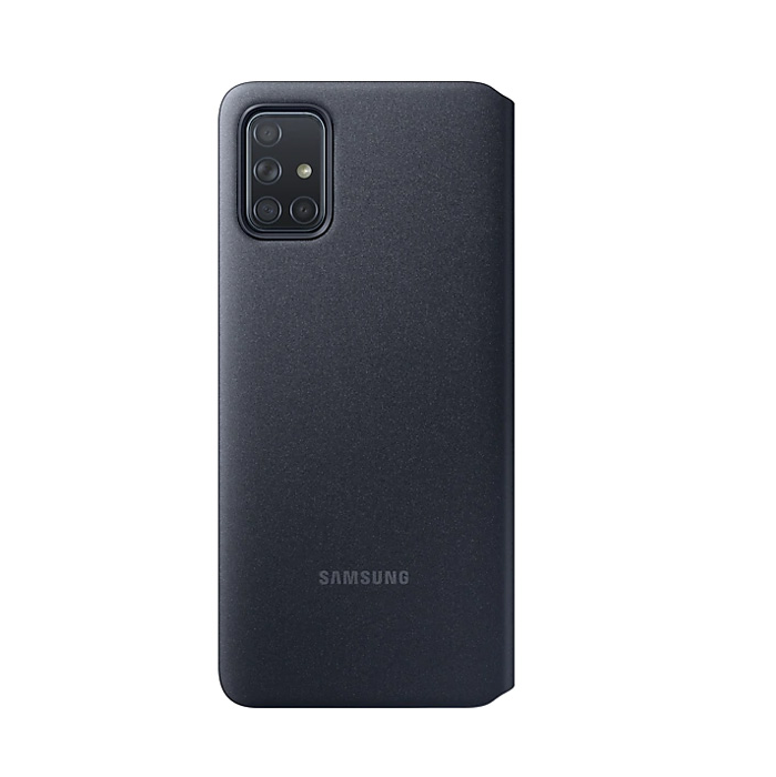 Чехол S View Wallet Cover для Samsung Galaxy A71 EF-EA715PBEGRU черный купить,NaN