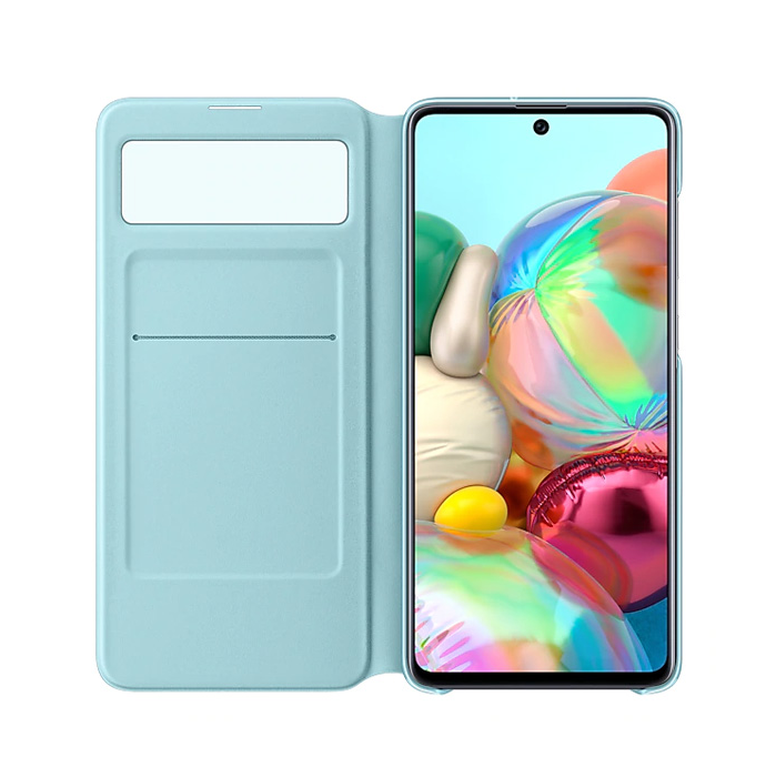 Чехол S View Wallet Cover для Samsung Galaxy A71 EF-EA715PBEGRU черный