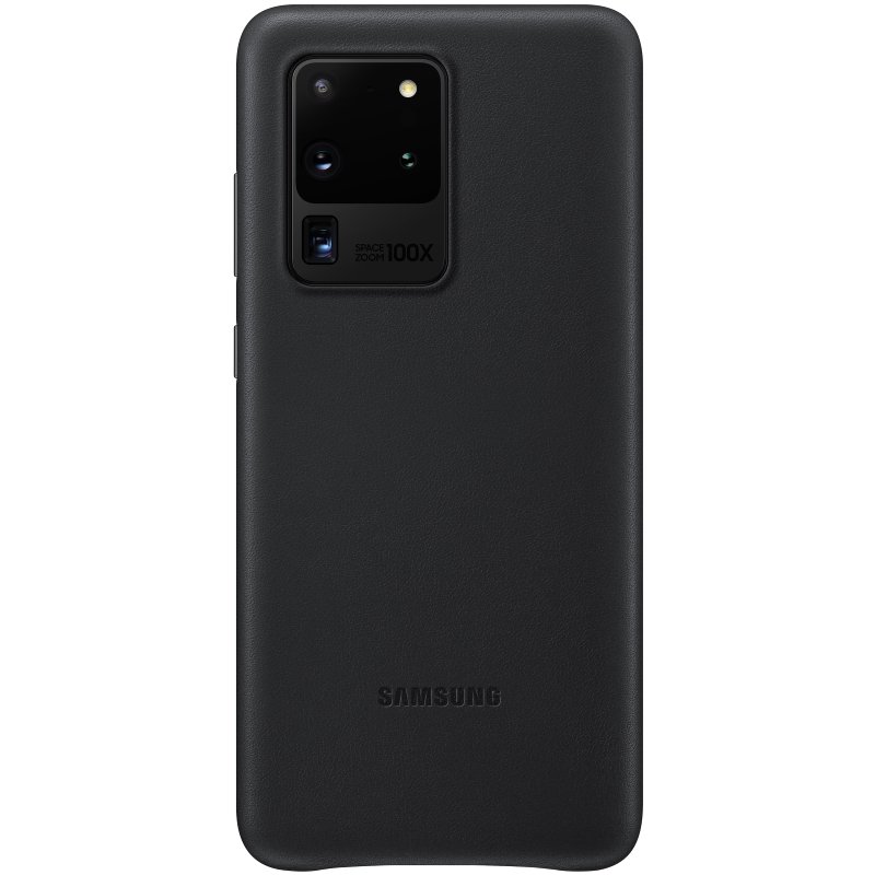 Чехол Leather Cover для Samsung Galaxy S20 Ultra EF-VG988LBEGRU черный