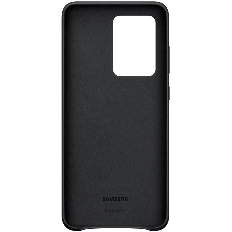 Чехол Leather Cover для Samsung Galaxy S20 Ultra EF-VG988LBEGRU черный