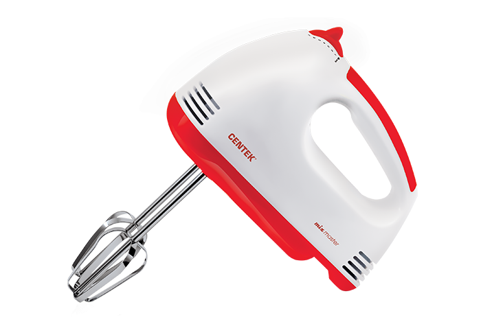 Миксер Centek CT-1111 бело-красный