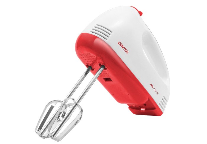 Миксер Centek CT-1111 бело-красный - ForteMarket Миксер Centek CT-1111 бело-красный купить,0