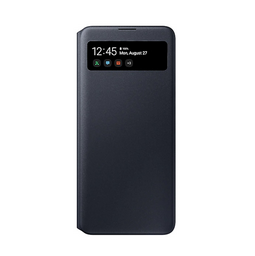 Чехол S View Wallet Cover для Samsung Galaxy A71 EF-EA715PBEGRU черный