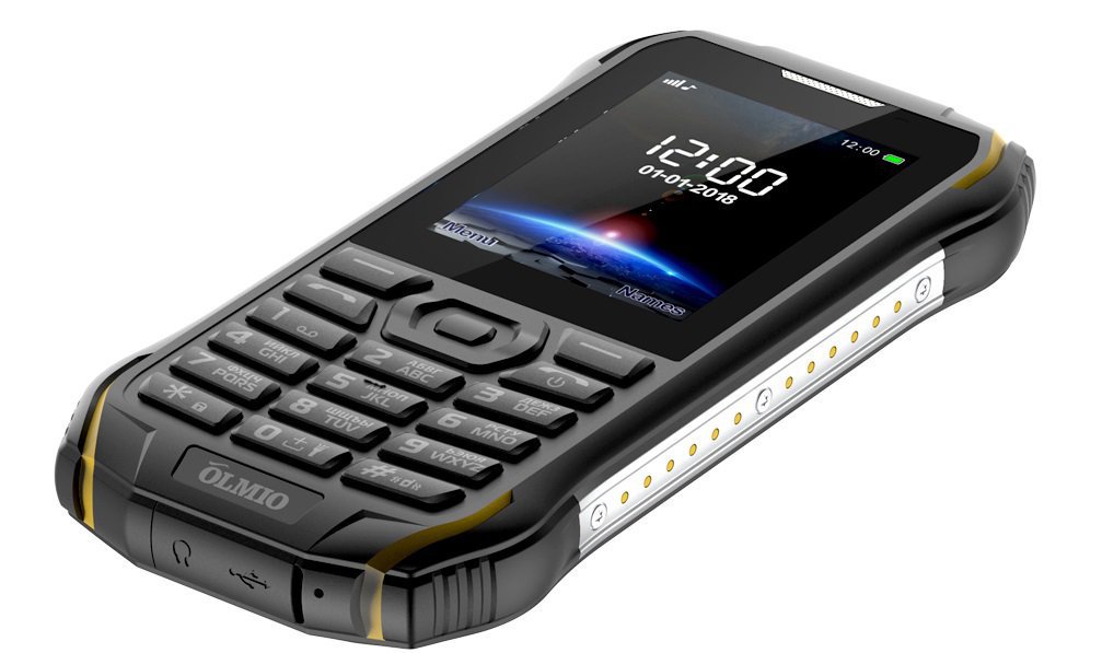 Мобильный телефон Olmio X05 Black-Yellow