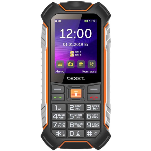 Мобильный телефон Texet TM-530R Black купить,0