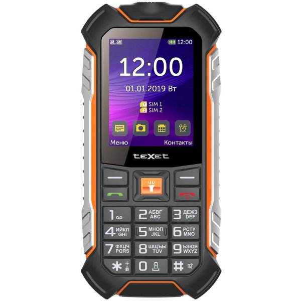 Мобильный телефон Texet TM-530R Black