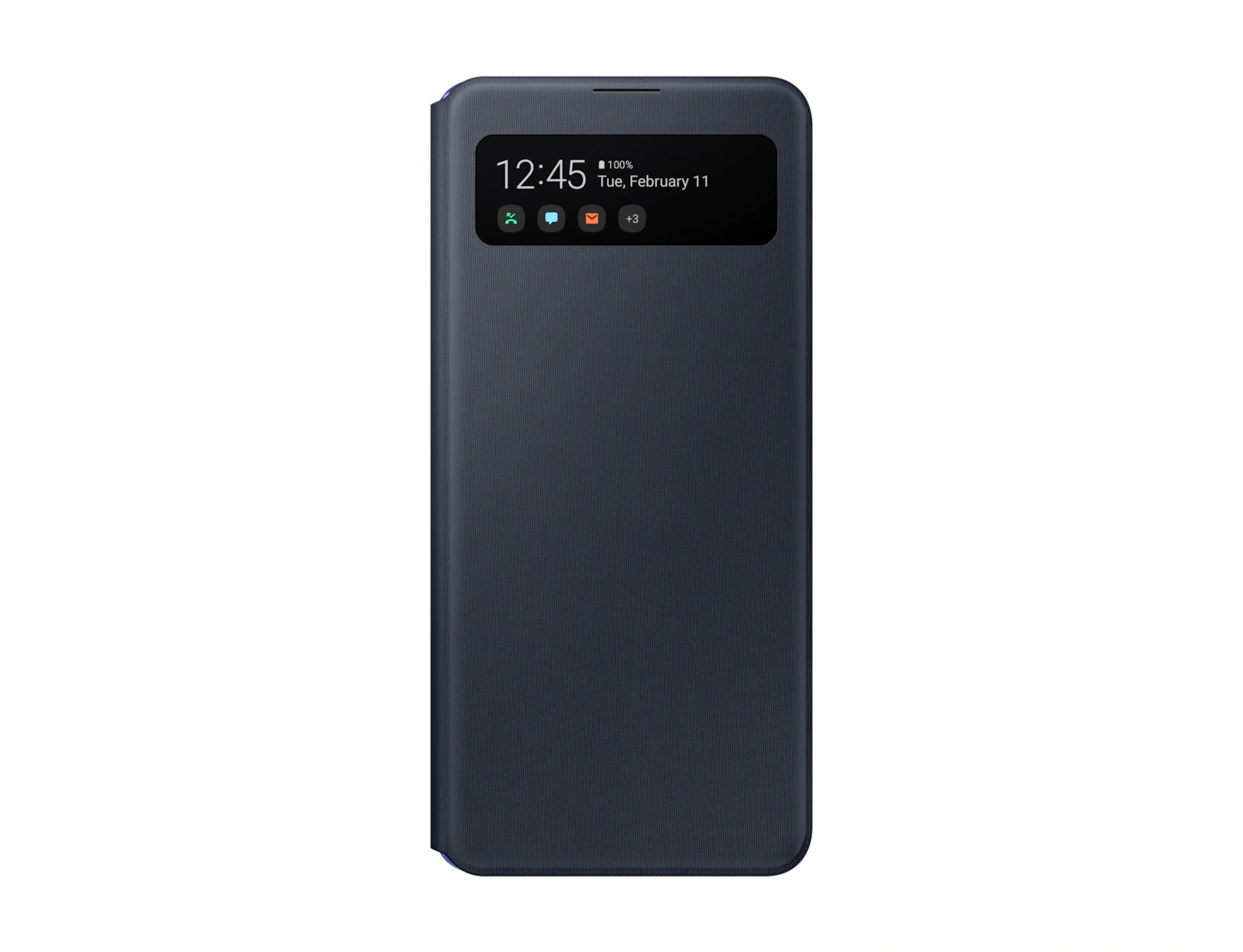 Чехол S View Wallet Cover для Samsung Galaxy A41 черный купить,NaN