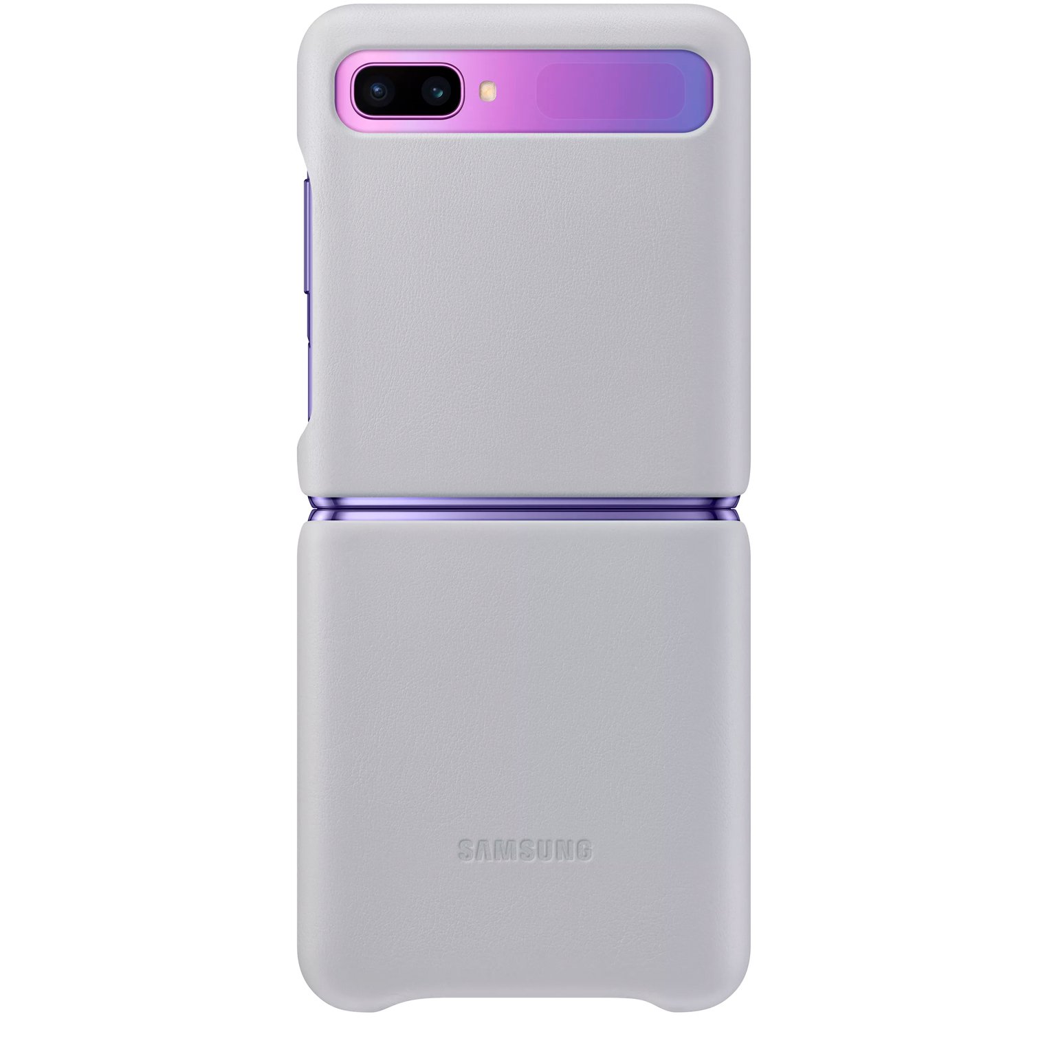 Чехол Samsung Galaxy Z Flip EF-VF700LSEGRU серебристый купить,NaN