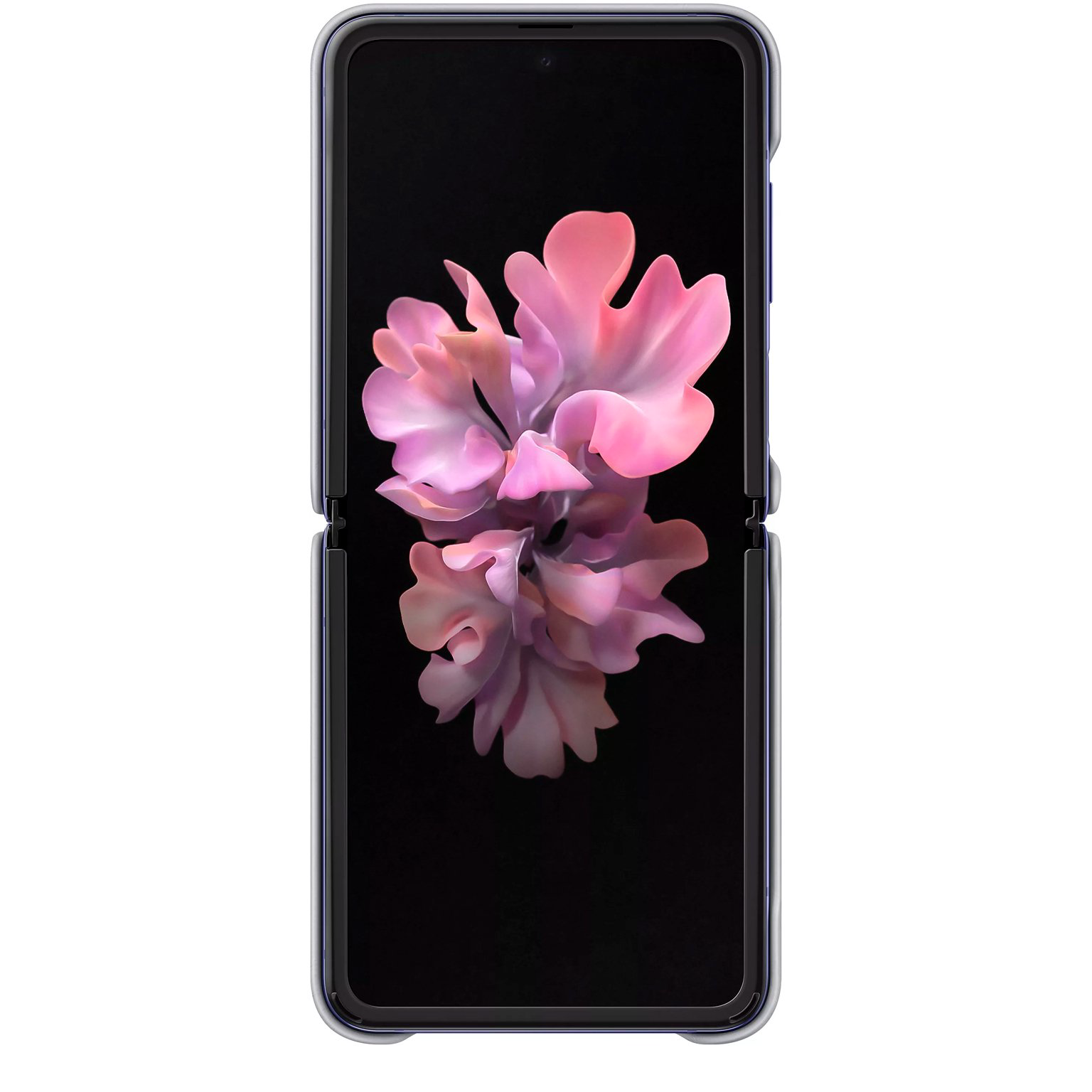 Чехол Samsung Galaxy Z Flip EF-VF700LSEGRU серебристый купить,NaN