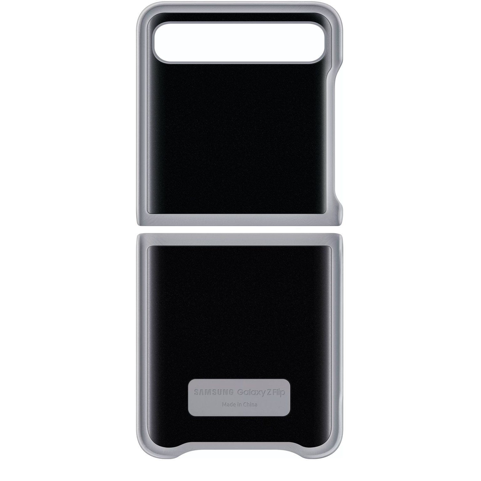 Чехол Samsung Galaxy Z Flip EF-VF700LSEGRU серебристый купить,NaN