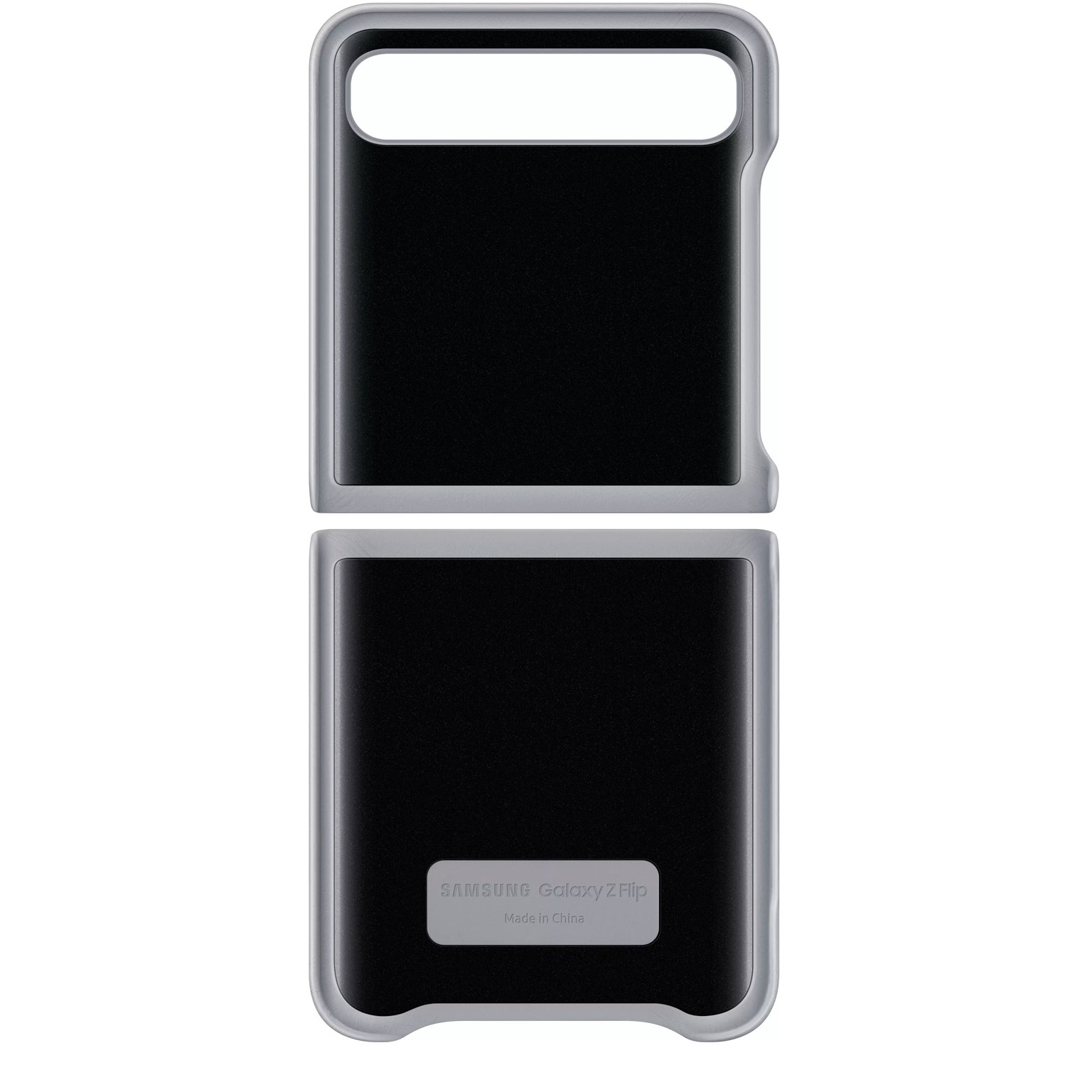 Чехол Samsung Galaxy Z Flip EF-VF700LSEGRU серебристый купить,NaN